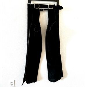 Circle Y Brand Suede Chaps w/Side Zippers